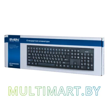 Клавиатура SVEN Standard 303 PS/2 Black картинка 3